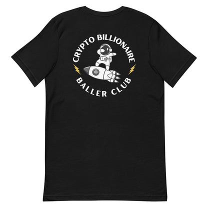 Crypto Billionaire Baller Club NFT T-Shirt - Black Back