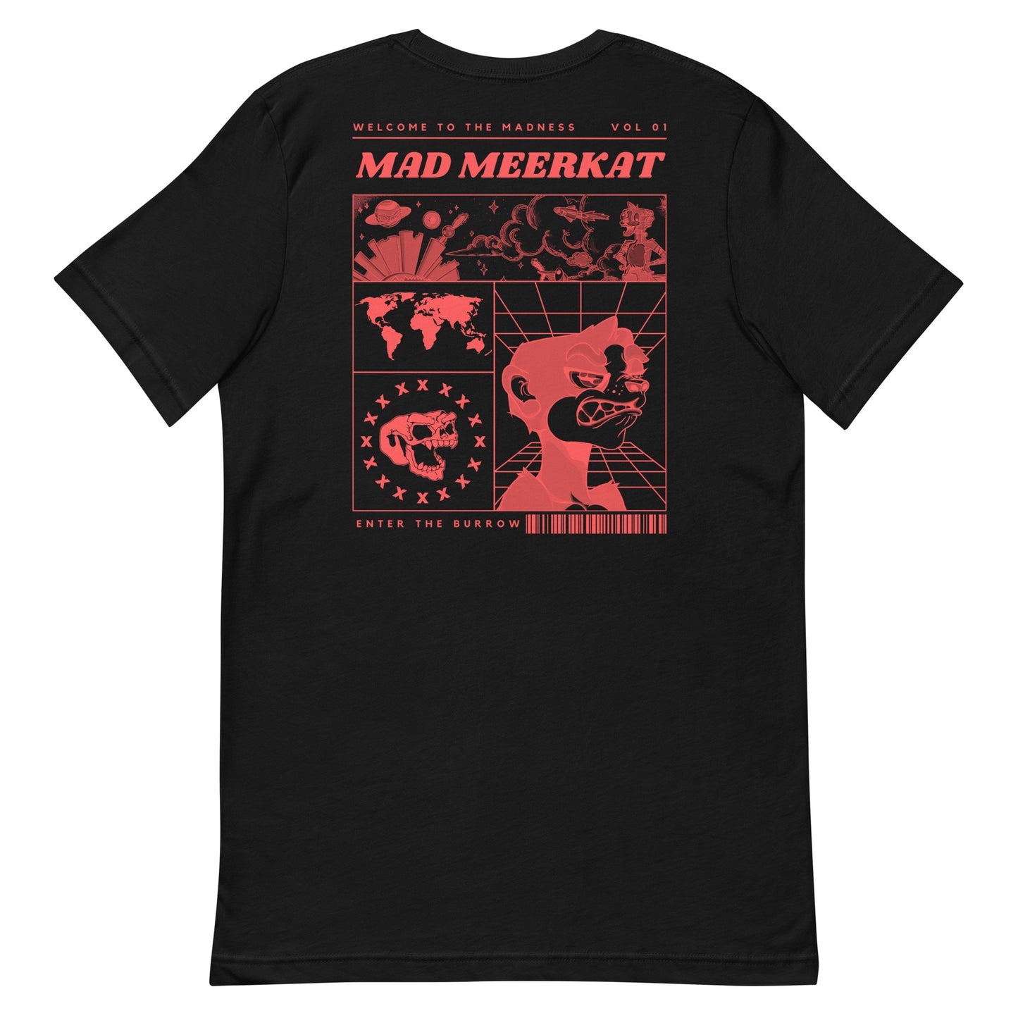 Mad Meerkat - Global Madness Unisex T-Shirt