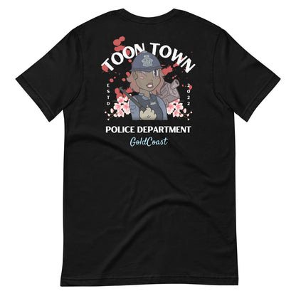 Toon Town Troublemakers - Police Department Unisex T-Shirt