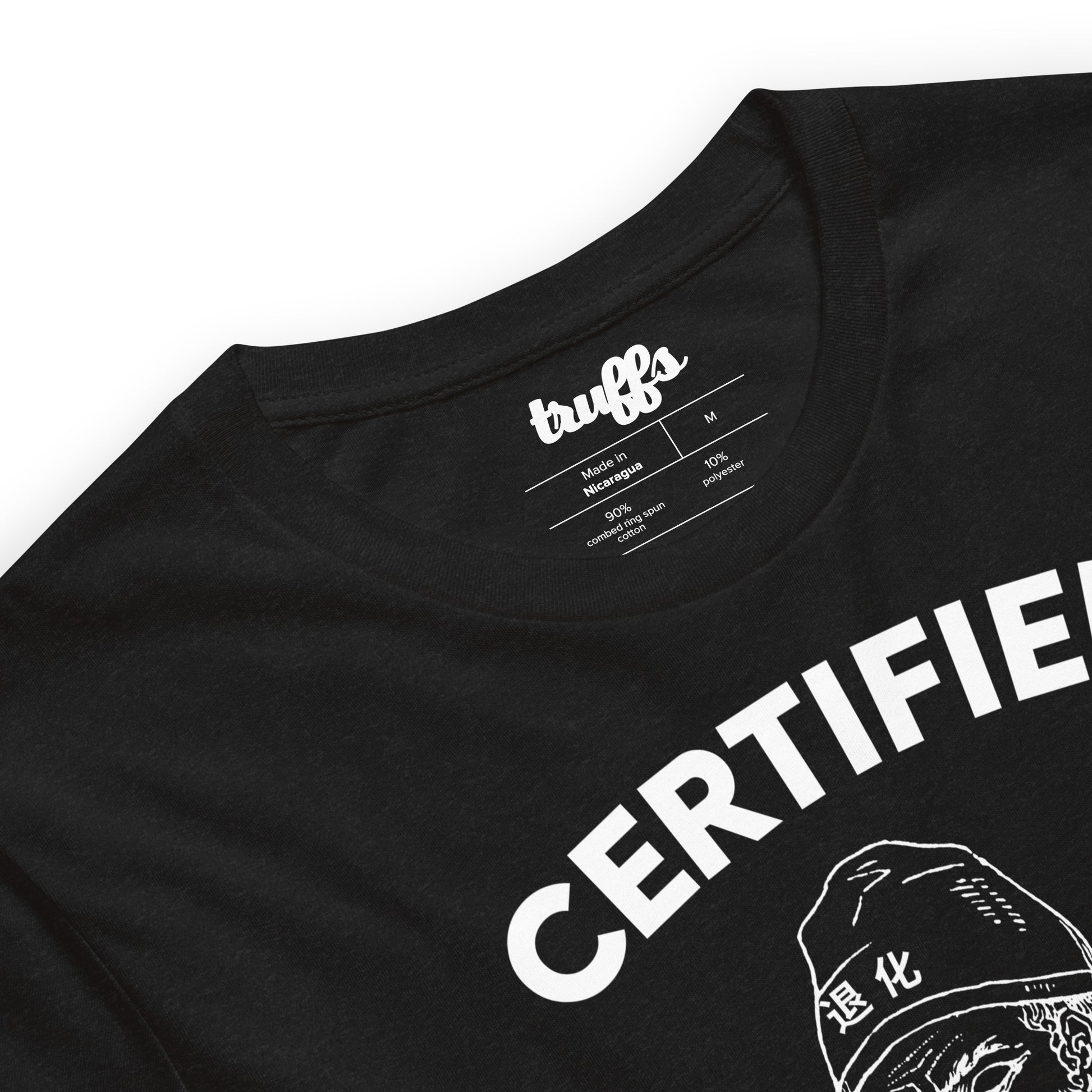 Certified Degenerate NFT T-Shirt Label